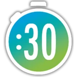 stopwatch & trainer android application logo